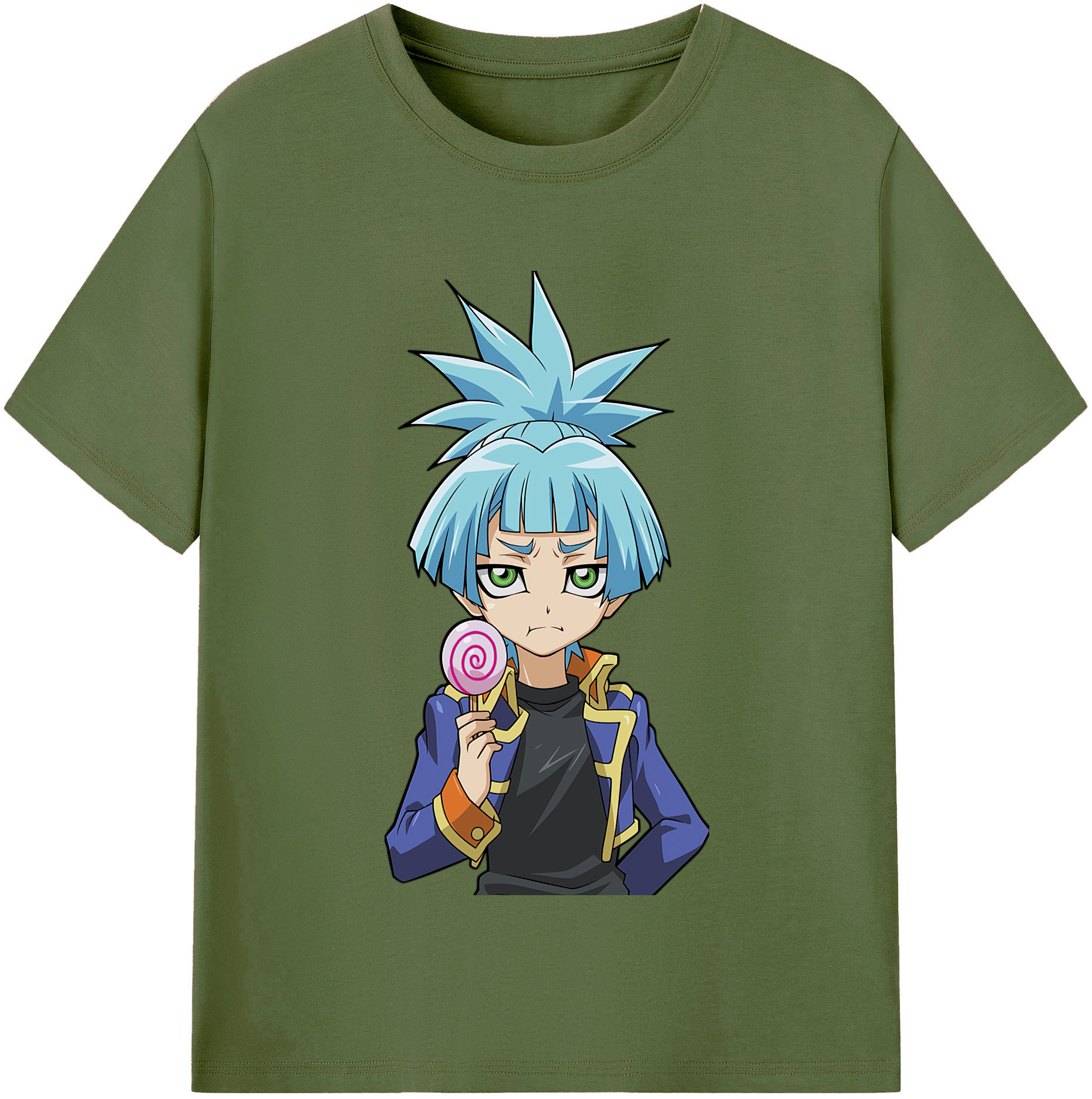 （画像用） 遊☆戯☆王 Yu-Gi-Oh! 綿100％半袖Tシャツ（フロントプリント）